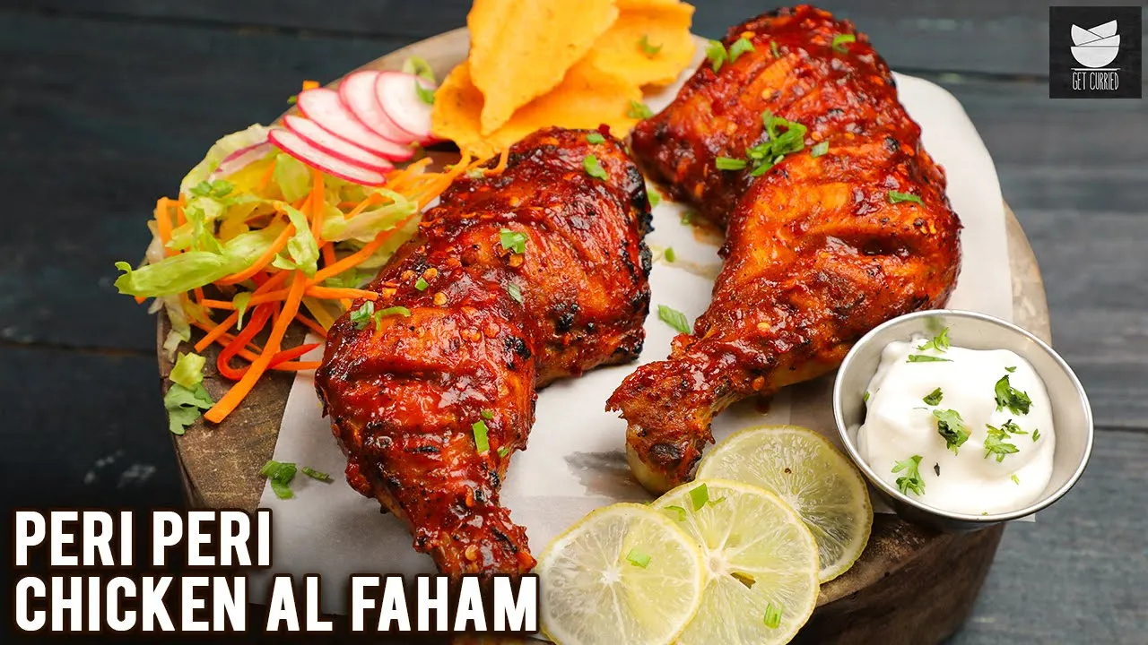 Peri Peri Chicken Al Faham   Arabian Grilled Chicken   Peri Peri Hot Sauce   Chef Pratik Dhawan