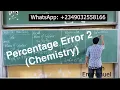 Download Lagu Percentagefout (Scheikunde) 2: Hoe bereken je de percentage- en fractionele fout in de scheikunde?