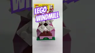 LEGO Speed Build - Windmill (LEGO CLASSIC RED CREATIVITY BOX 10707) #Shorts
