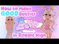 HOW TO MAKE GOOD OUTFITS IN ROYALE HIGH Budget Friendly Find Your Style