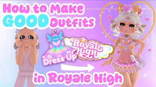 HOW TO MAKE GOOD OUTFITS IN ROYALE HIGH Budget Friendly Find Your Style
