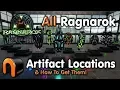 ARK - ALL RAGNAROK ARTIFACT LOCATIONS How To Get Them