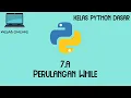 Online Class Basic Python - 7 a