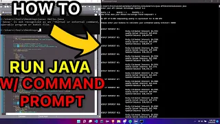 How to Run Java Program Take Arguments inside Command Prompt
