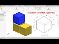 Basic Assembly in Autodesk Inventor 2023