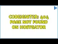 CodeIgniter 404 Page Not Found on Hostgator
