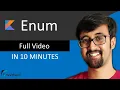 Kotlin Enum class with Demo Source Code