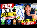 Free Route Planner with Unlimited Stops Full Demo No Signup