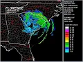 2018 Florence - Charleston SC WSR-88D Radar Animation