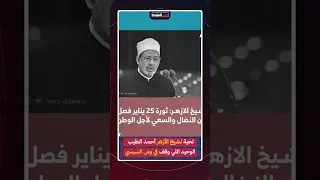 تحية لشيخ الأزهر أحمد الطيب الوحيد اللي وقف في وش السيسي Shorts Short 