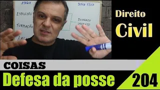 Direito Civil - Aula #204 - Defesa da Posse (É isso!)