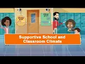 Supportive School and Classroom Climate Schoolwide SEL