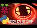 How to control a WS2812 LED Strip with a Raspberry Pi in Python