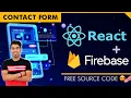 React JS with Firebase Tutorial In Hindi 2021