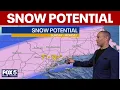NYC snowstorm forecast