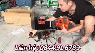 Giới thiệu, báo giá máy cắt chè, hái rau má đa năng mẫu mới nhất 2026, chạy pin tiện lợi