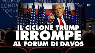 Il ciclone Trump irrompe al forum di Davos - Speciale Dietro il Sipario - Talk show