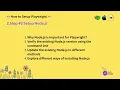 Step 2 - Intro Setup Node js How to setup playwright