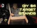 DIY Target Stands for Shooting Targets for only 6