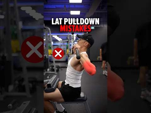 ❌ STOP MAKING THESE LAT PULLDOWN MISTAKES!