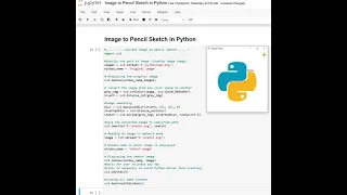 Day 41 Image to Pencil Sketch in Python