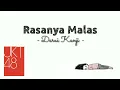 Download Lagu JKT48 - Rasanya Malas / Darui Kanji [Lyrics]