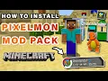 How to Install Pixelmon Mod Pack Using CurseForge Play Pokemon In Minecraft Minecraft