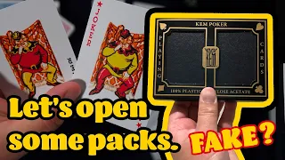 Fake KEM Playing Cards Let s find out and see if these KEM playing cards are fake or not