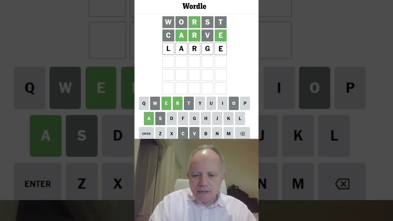 Wordle in a Minute -13th July 2023