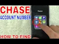 How To Find Chase Bank Account Number