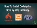 How to Install Codeigniter in Xampp in Hindi Codeigniter Installation in Xampp