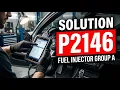 How To Fix P2146 OBD II Error Code - Fuel Injector Group A Circuit Open