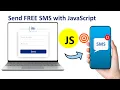 How to send SMS messages using JavaScript