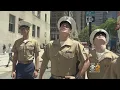 Fleet Week Marines Hit The Streets