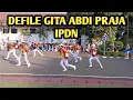 Defile Gita abdi praja IPDN memukau para kepala daerah pada penutup retret gelombang dua