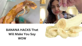 These 9 Banana Hidden Hacks May Surprise You
