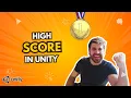 How to make a HIGH SCORE in Unity and SAVE it with PlayerPrefs