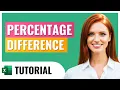 How to Calculate Percentage Difference in Excel