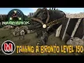 ARK Survival Evolved How To Solo Taming a Brontosaurus Level 150