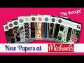 Michaels new paper pads