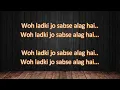 Download Lagu Woh Ladki Jo Sabse | Abhijeet | Karaoke