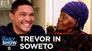 trevor chats with his grandma about apartheid and tours her home mtv cribs style the daily show