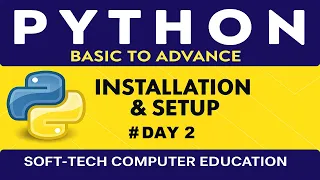 Install Python Write Your First Program Python Tutorial for Beginners Day 2