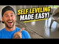 How To Self Level a Floor Beginner DIY Guide