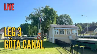 Live Stream Göta Canal – Leg 3 | Lyrestad to Norrkvarn, Sweden