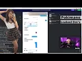 Pokimane Gets Exposed leaked text messages with Fed