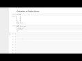 12 Pandas Series for Data Analysis - Python for Data Science Machine Learning Deep learning