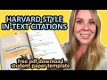 How to Create Citations in Harvard Referencing Style