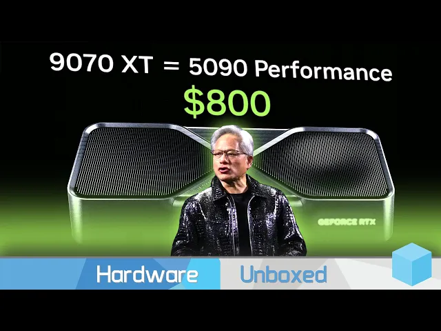 Is The RX 9070 XT Actually FASTER Than The RTX 5090?