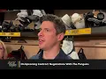Sidney Crosby Discusses Contract Situation With Penguins
